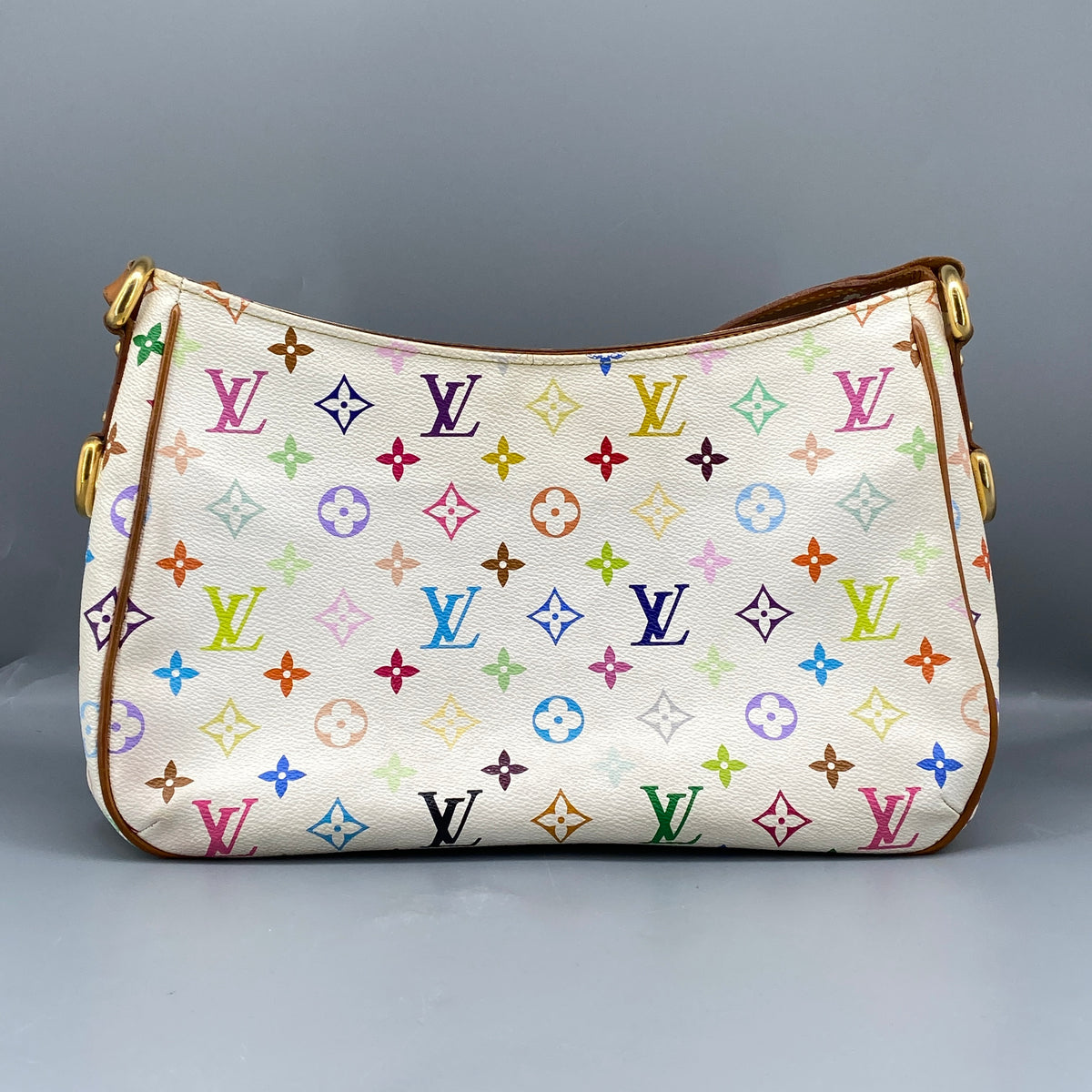 Louis Vuitton Monogram Multicolour Lodge White Shoulder Bag