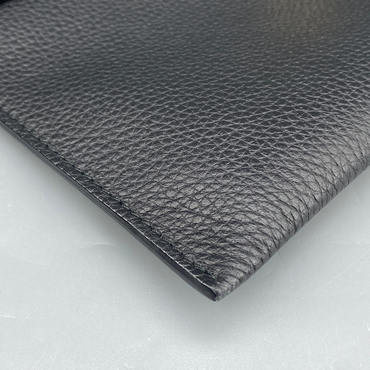 Alexander McQueen Black Leather Clutch Bag