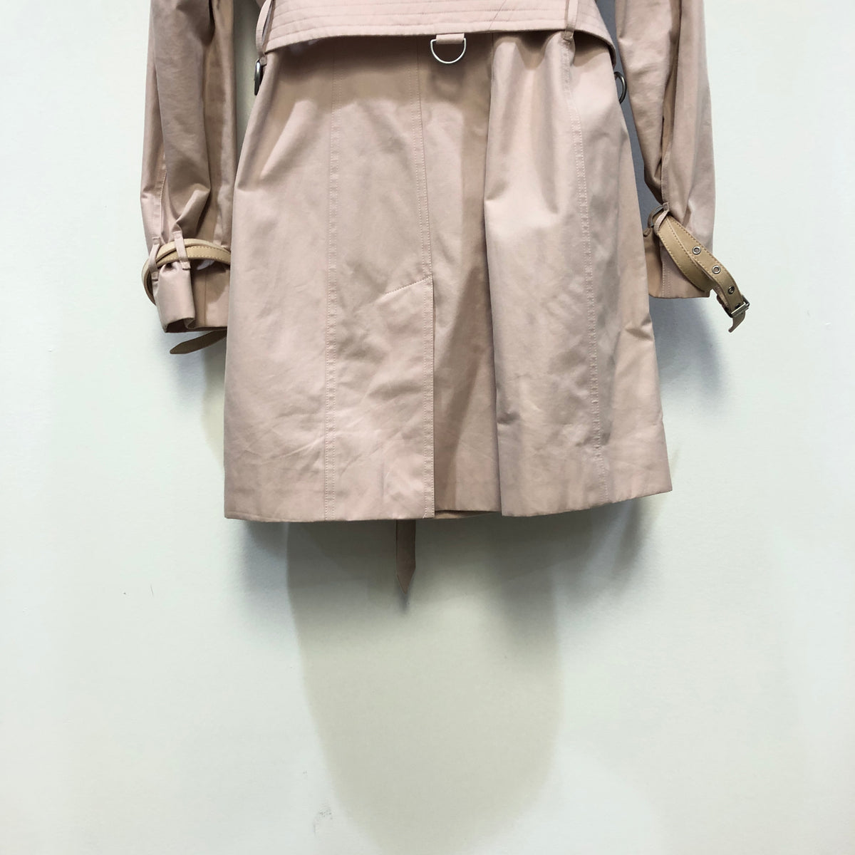 Burberry Dusty Pink Trench Coat US Size 8