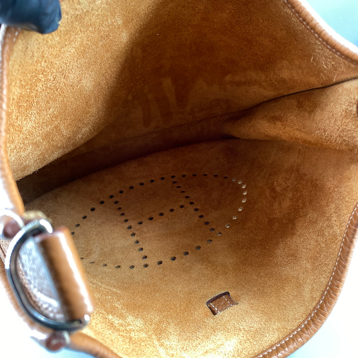 Hermes 2010 Evelyne 29 Shoulder Bag Gold