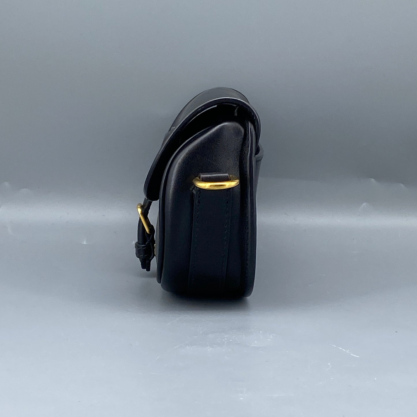 Christian Dior Bobby East-West Smooth Black Calfskin Shoulder Bag