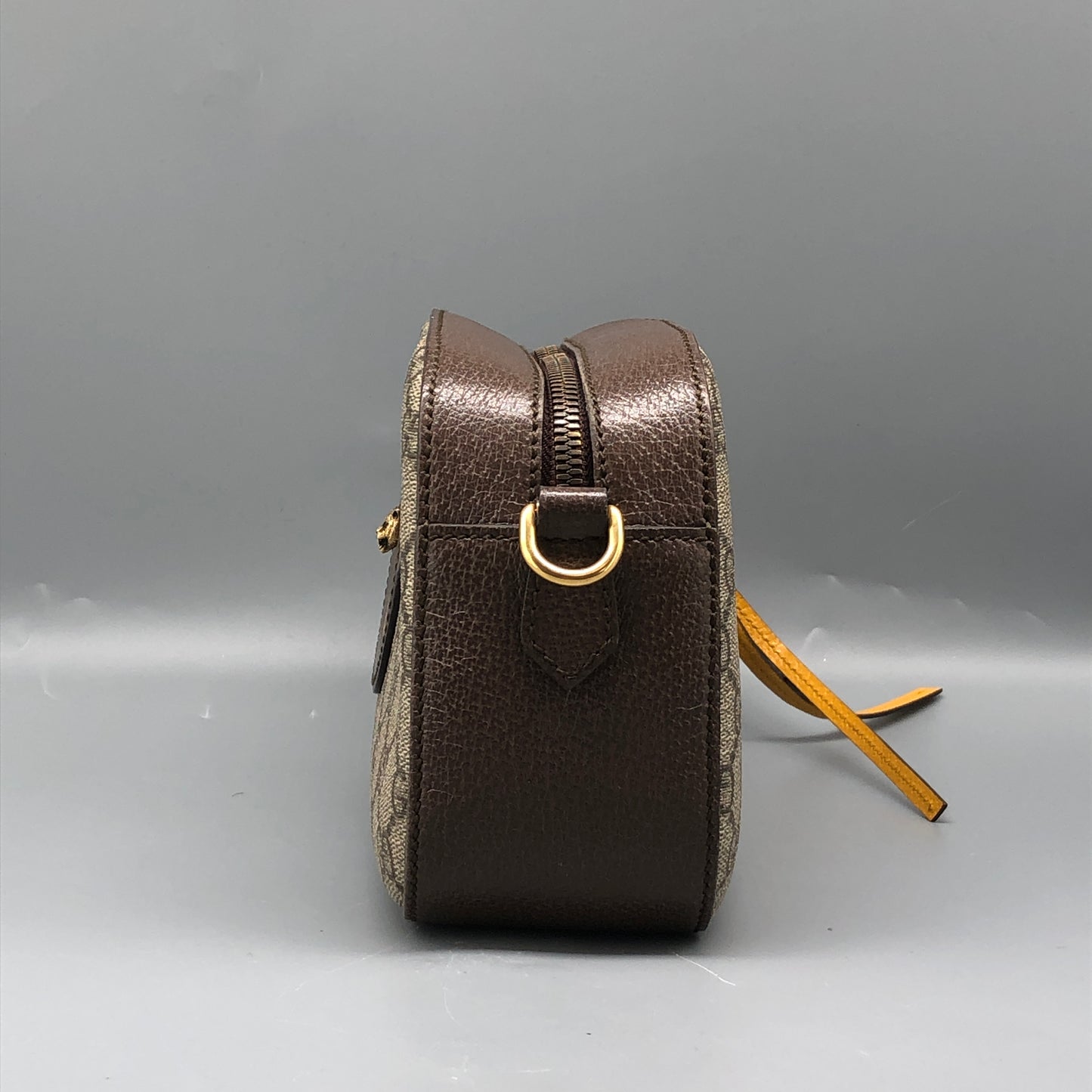 Gucci Beige/Brown GG Supreme Canvas Camera Bag