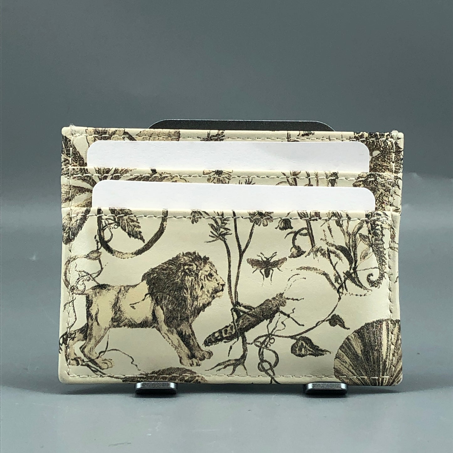 Christian Dior Card Holder Cream Toile de Jouy