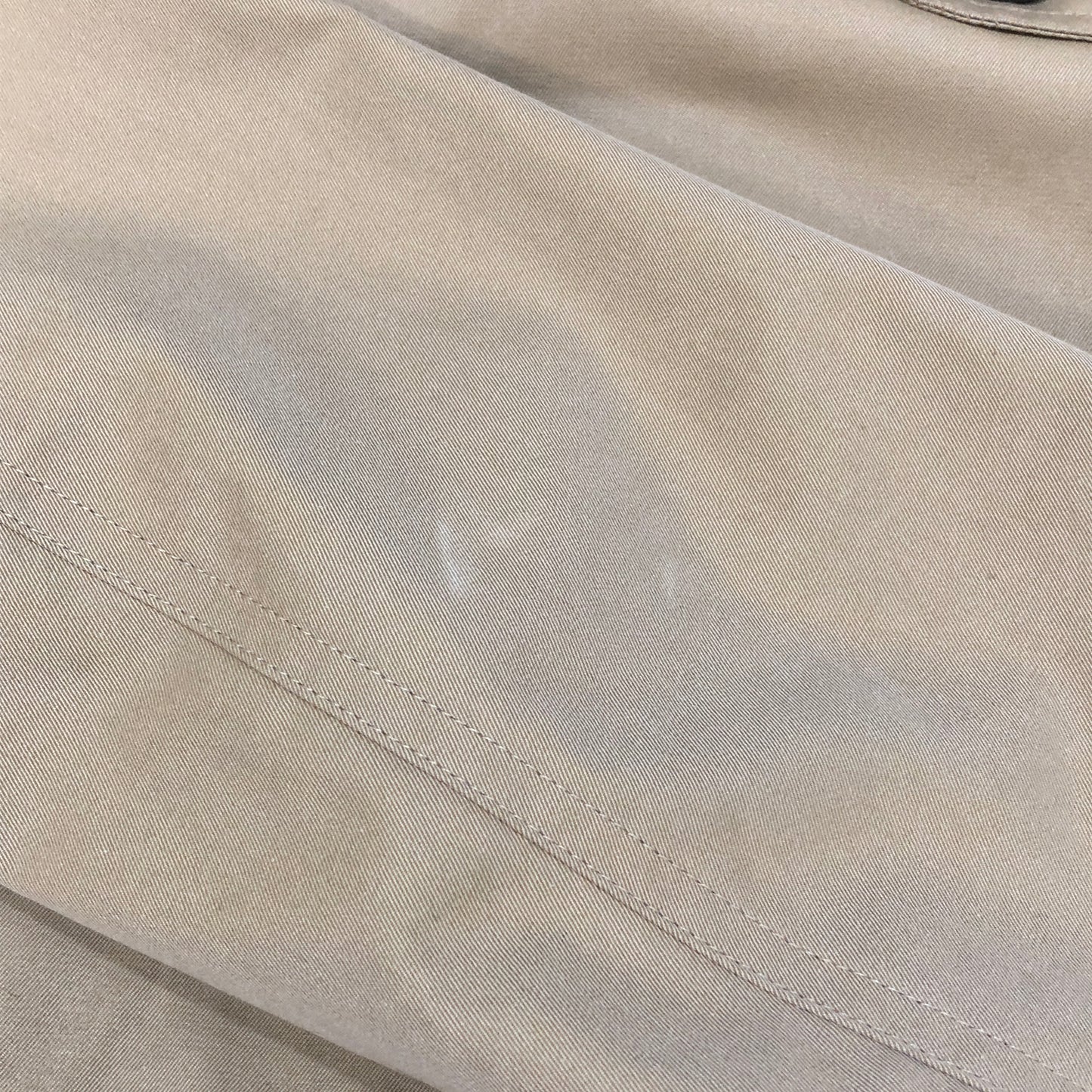 Burberry Tan Double Breasted Mid-Length Trench Coat Size 4