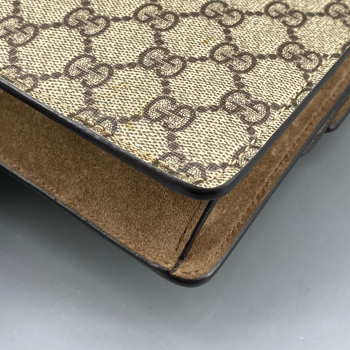 Gucci Dionysus GG Supreme Beige Shoulder Bag