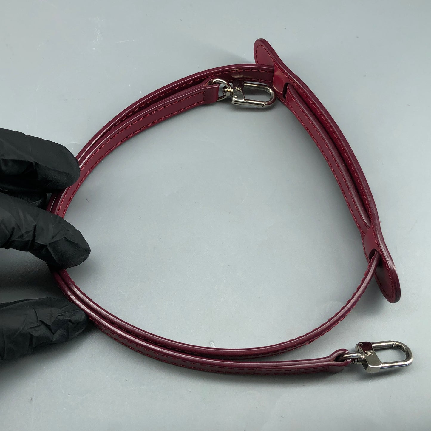 Louis Vuitton Red Epi Sevigne Top Handle Bag