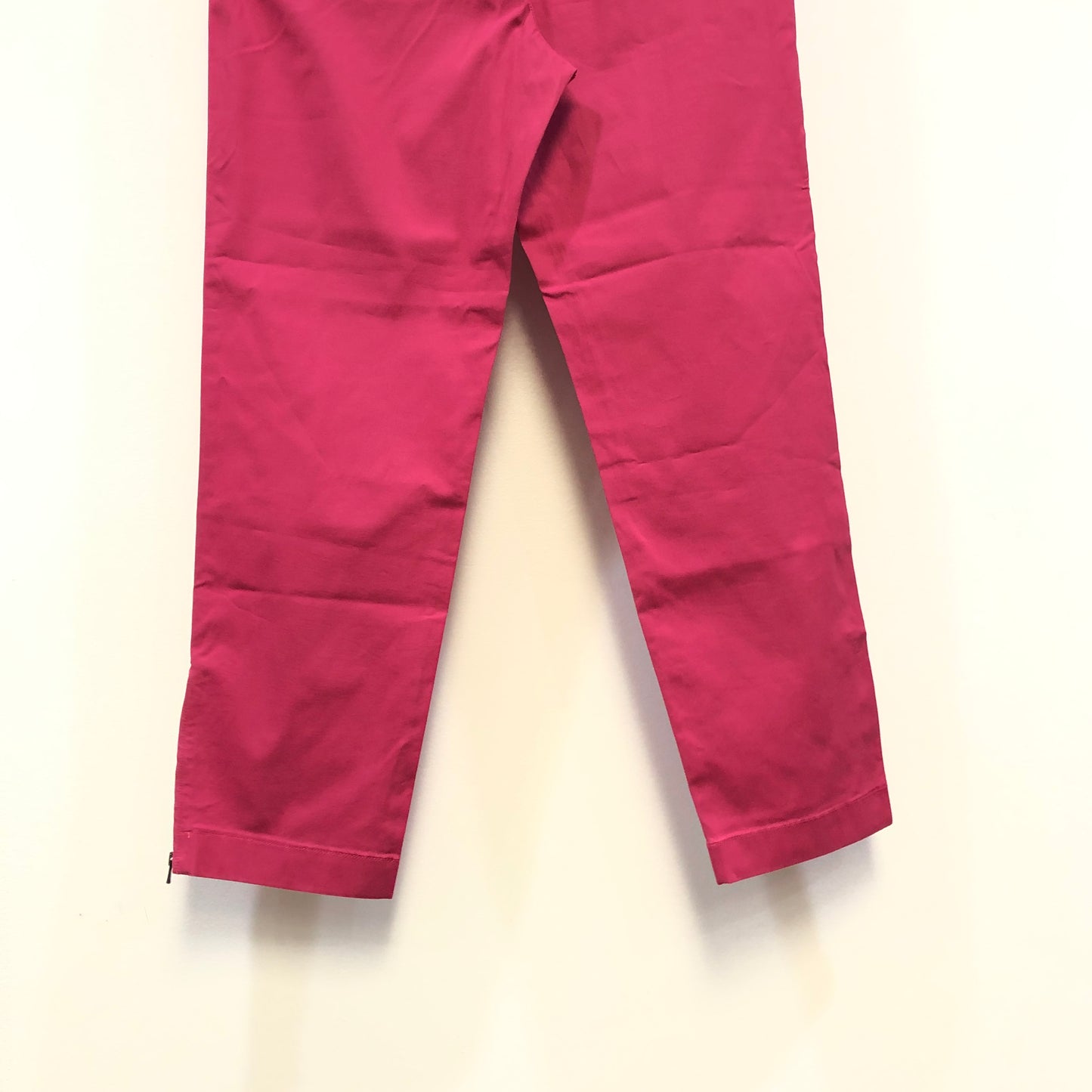 Loro Piana Rose Red Casual Trousers Size 44
