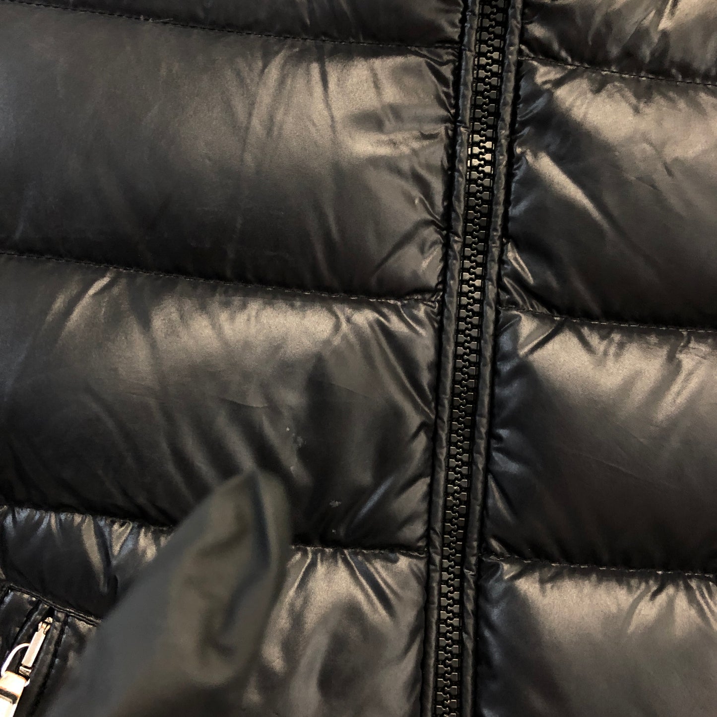 Moncler Kids Detachable Hood Down Jacket 4Y / 104cm Black