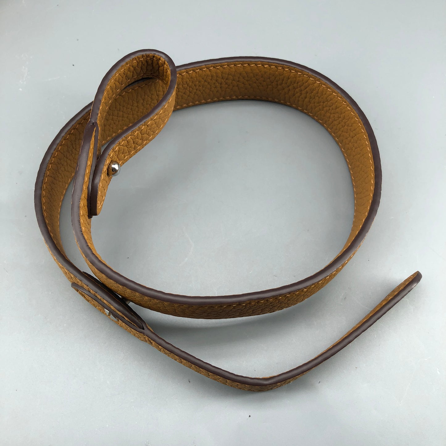Hermes 2021 Mini Evelyne TPM Crossbody Bag Gold