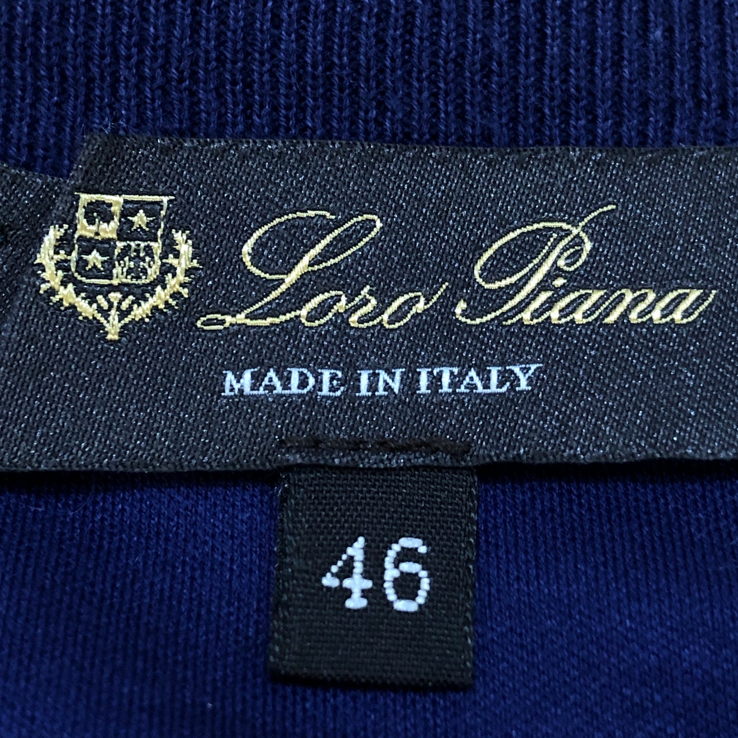 Loro Piana Deep Grape Short Sleeve T-shirt Size 46