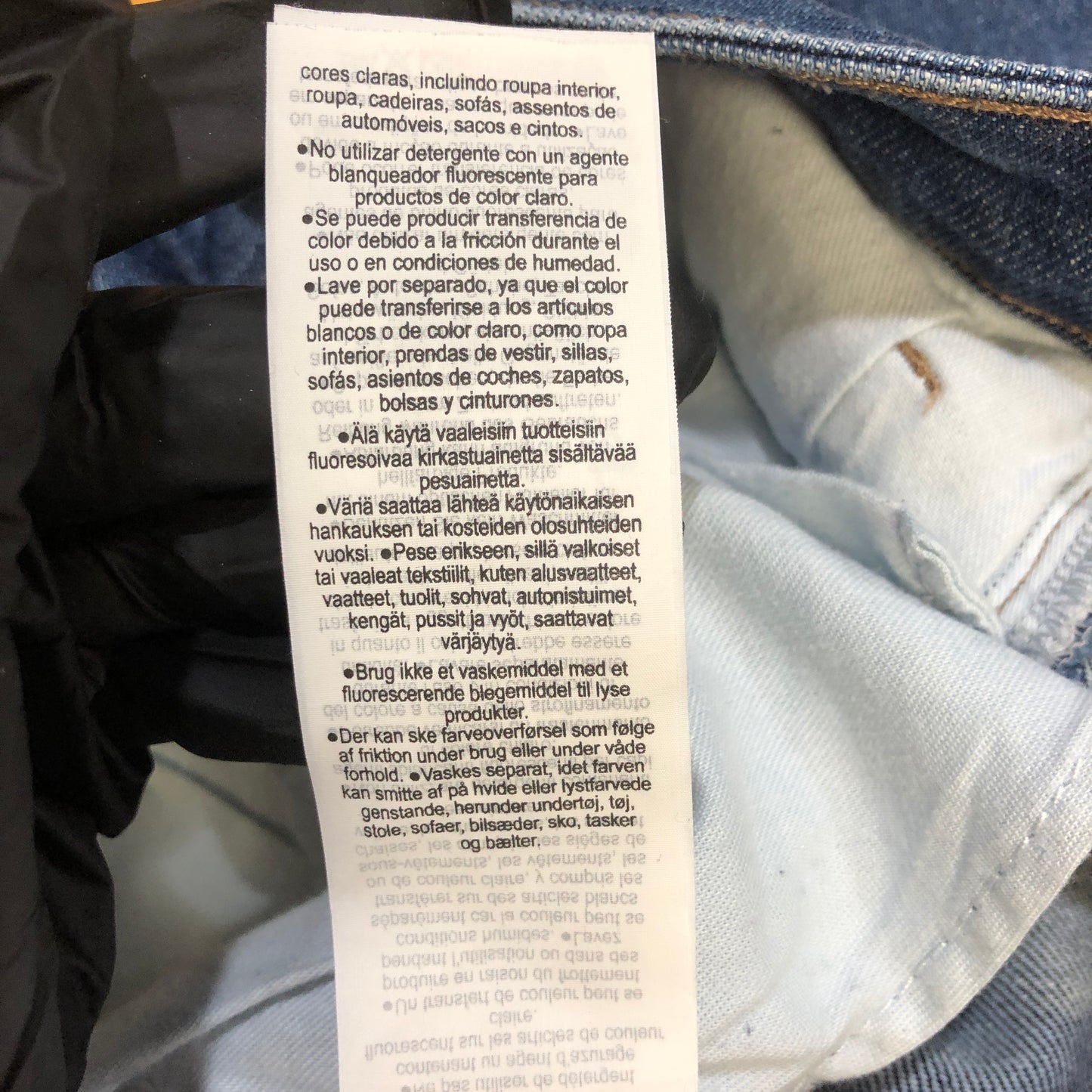 Muji Slim Fit Blue Denim Ankle Jeans