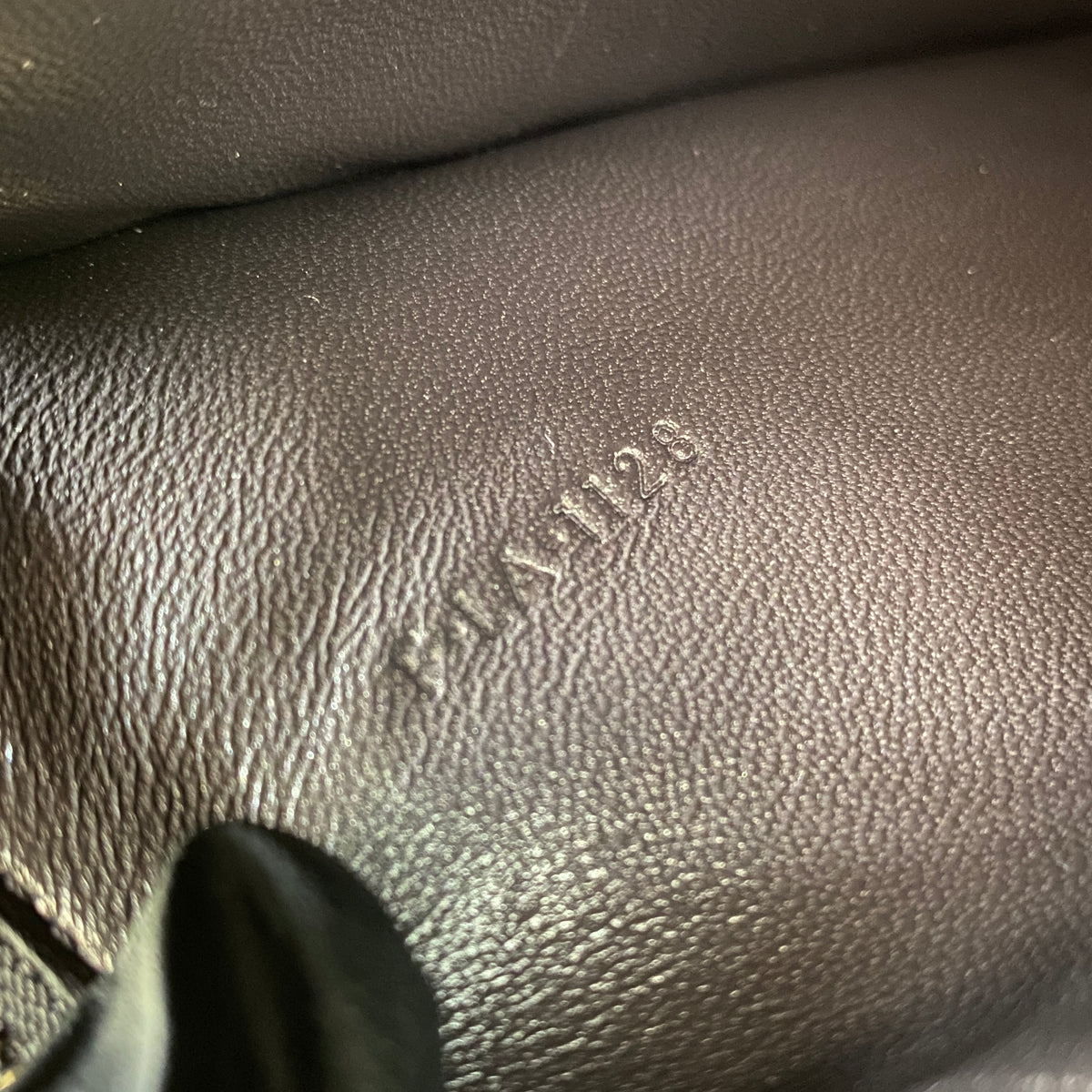 Celine Medium Liege Calfskin Classic Box Bag Deep Grey