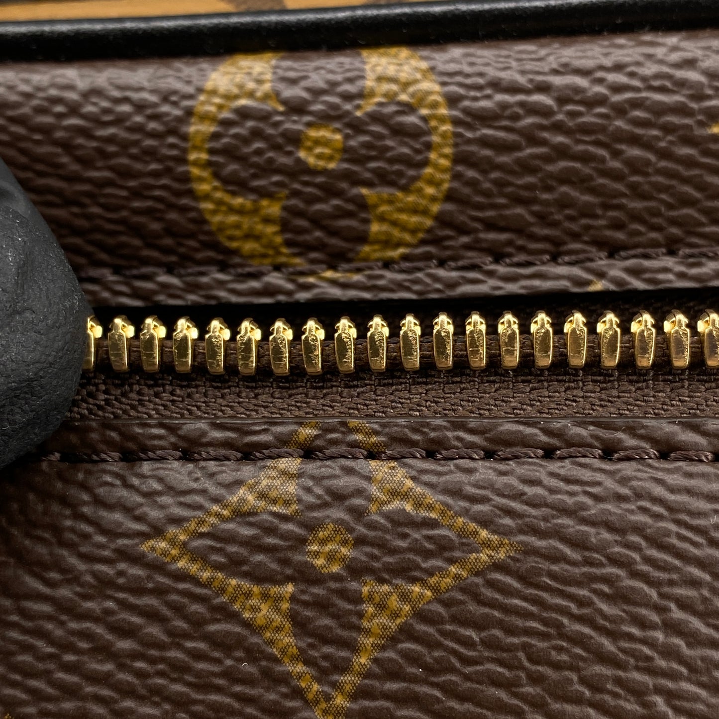Louis Vuitton Monogram Vanity PM Brown Top Handle Bag