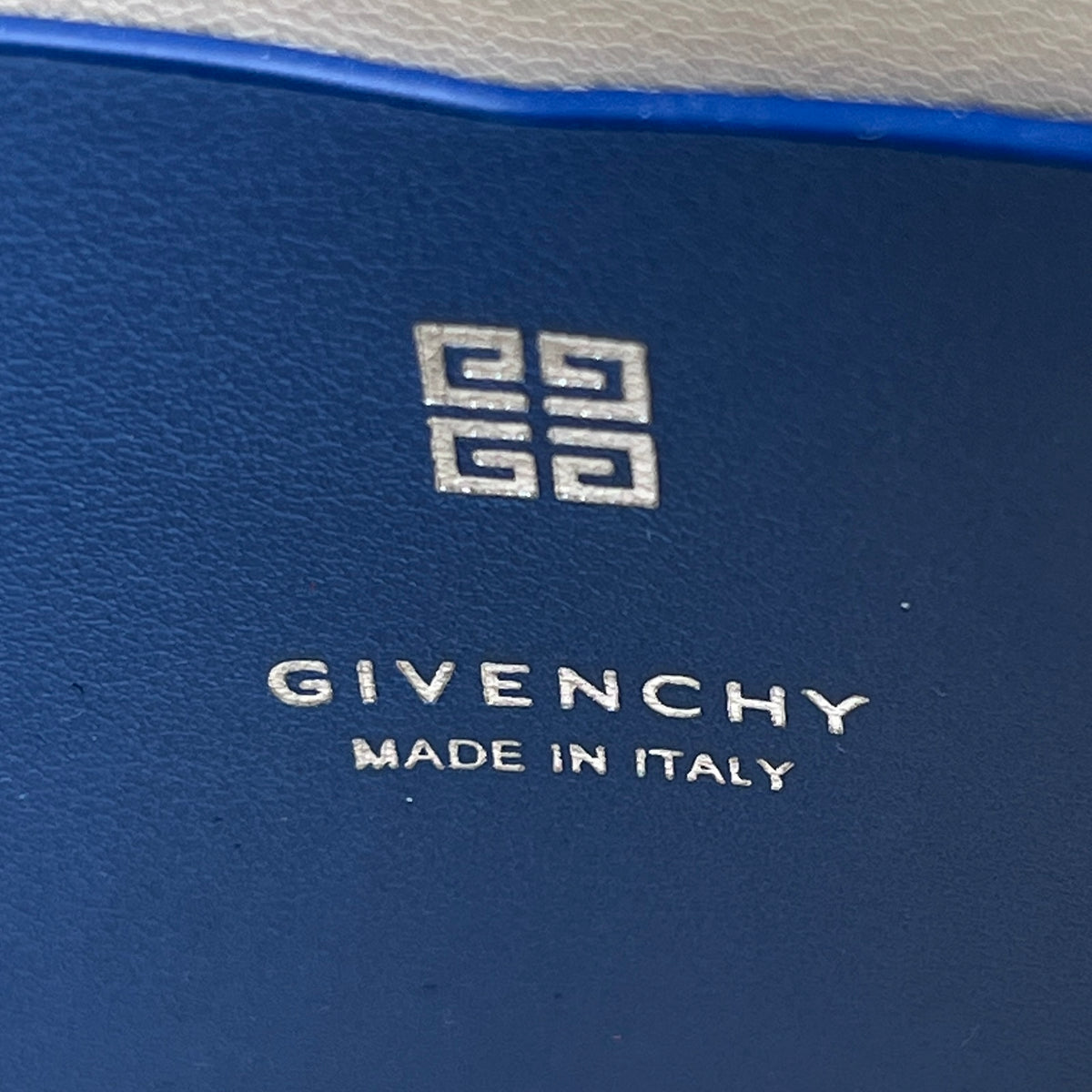 Givenchy Blue Denim Mini Bucket Shoulder Bag