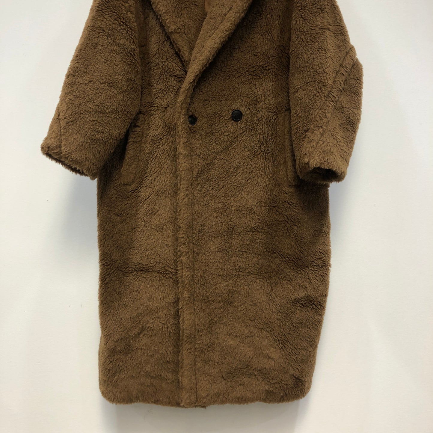 MaxMara Brown Teddy Coat Size S