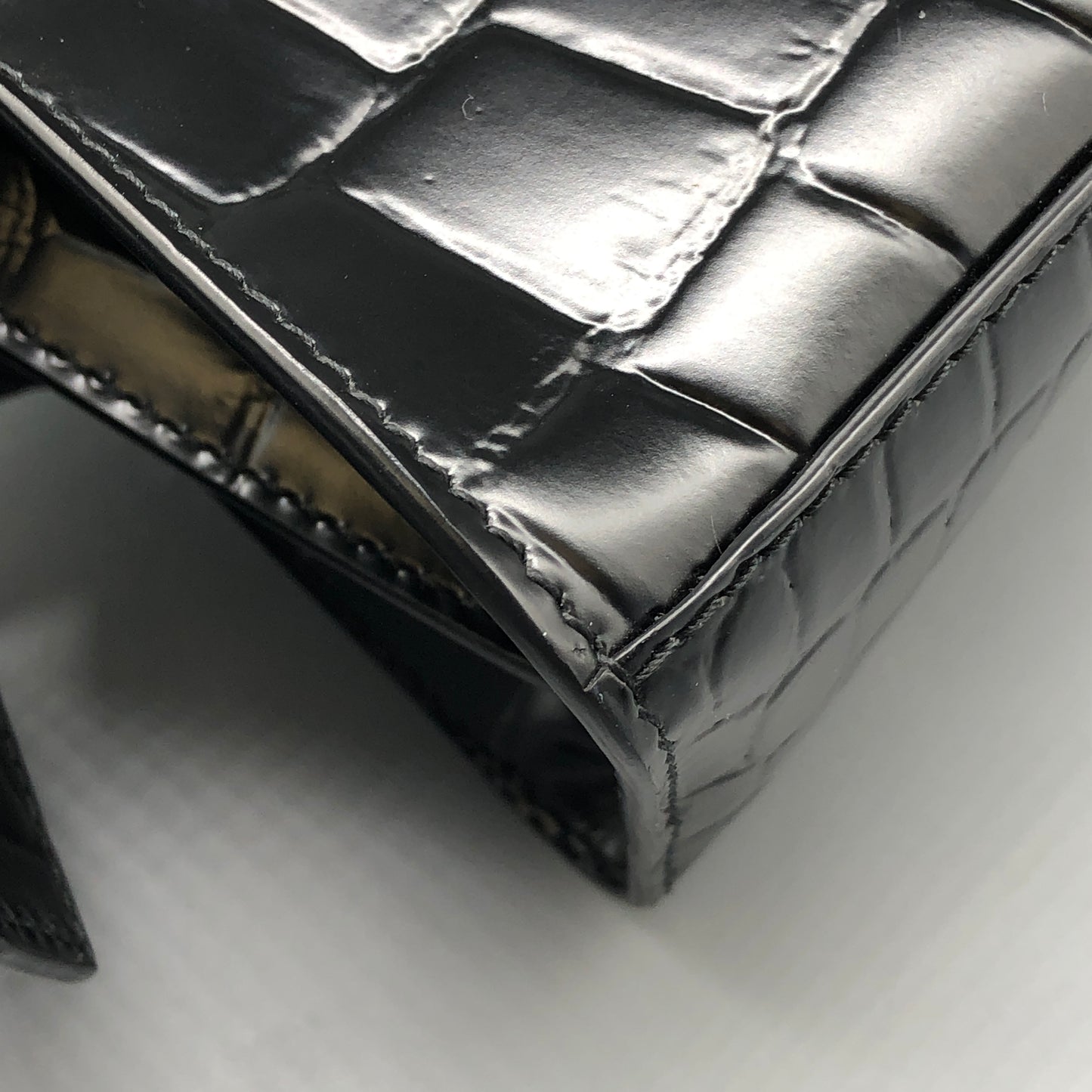 Balenciaga Neo Classic Mini Croc-Embossed Leather Bag