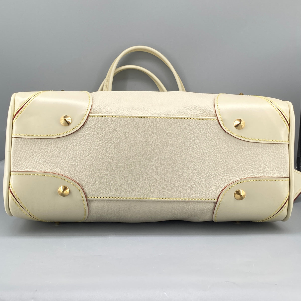 Louis Vuitton Cream Suhali Leather Le Majestueux Tote Bag