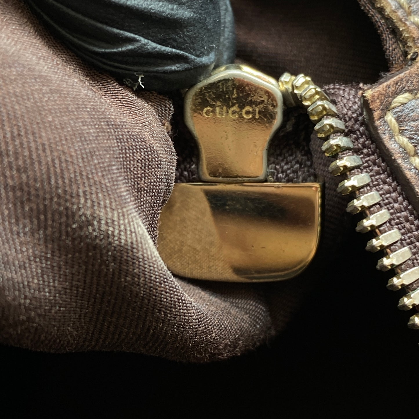 Gucci GG Canvas Handbag Beige/Brown