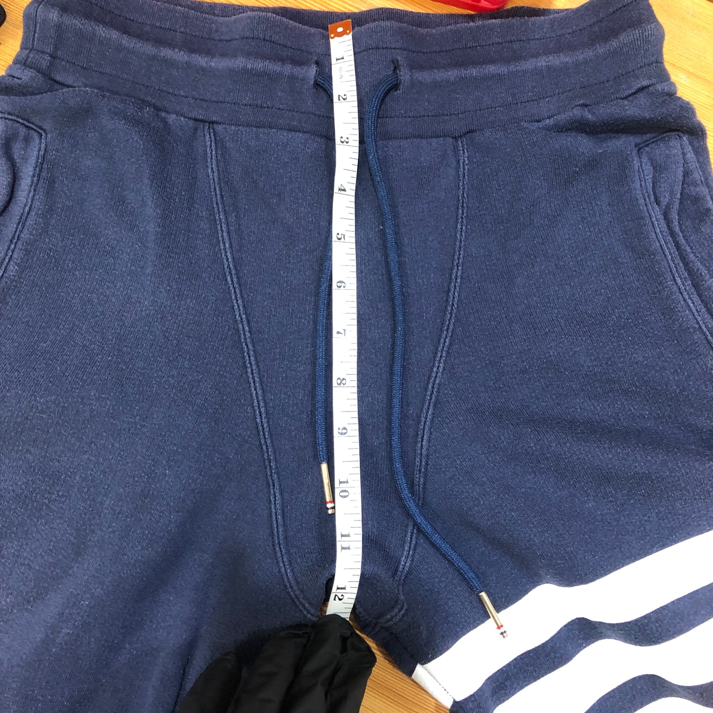 Thom Browne 4-Bar Classic Sweatpants Size 0 Navy Blue