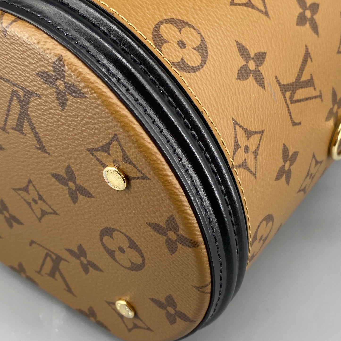Louis Vuitton Brown Monogram Cannes Vanity Bucket Bag