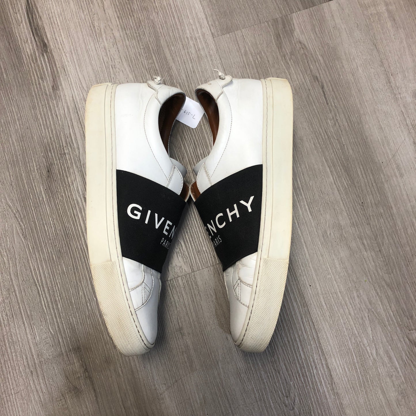 Givenchy Men's Low-Top Sneakers Size 40 White/Black