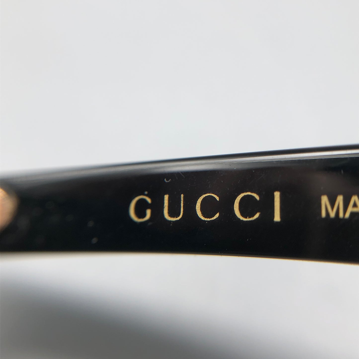 Gucci Square Black Sunglasses 140mm