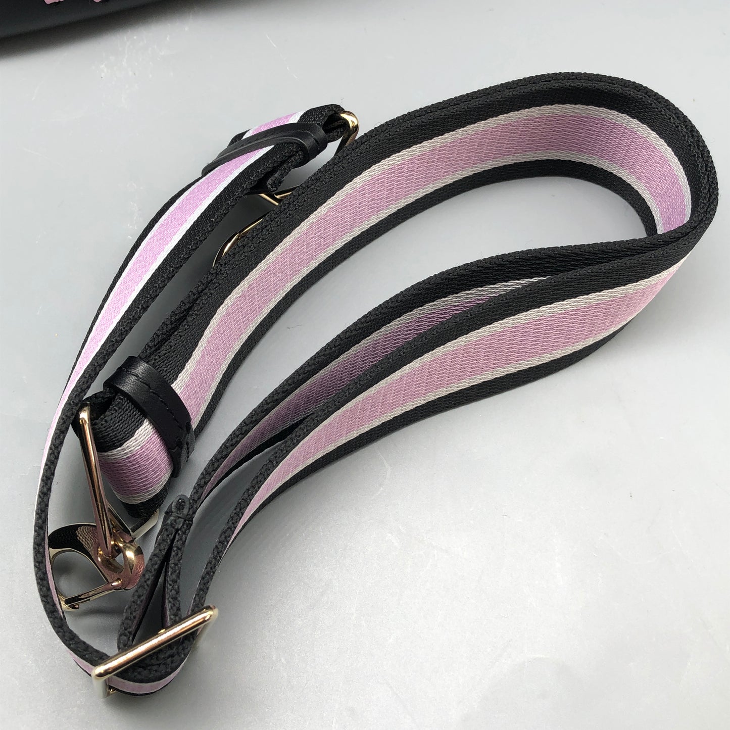 Versace La Medusa Black/Pink Leather Small Tote Bag