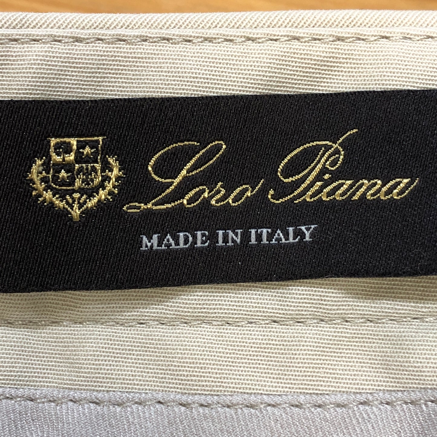 Loro Piana Beige Casual Trousers Size 44