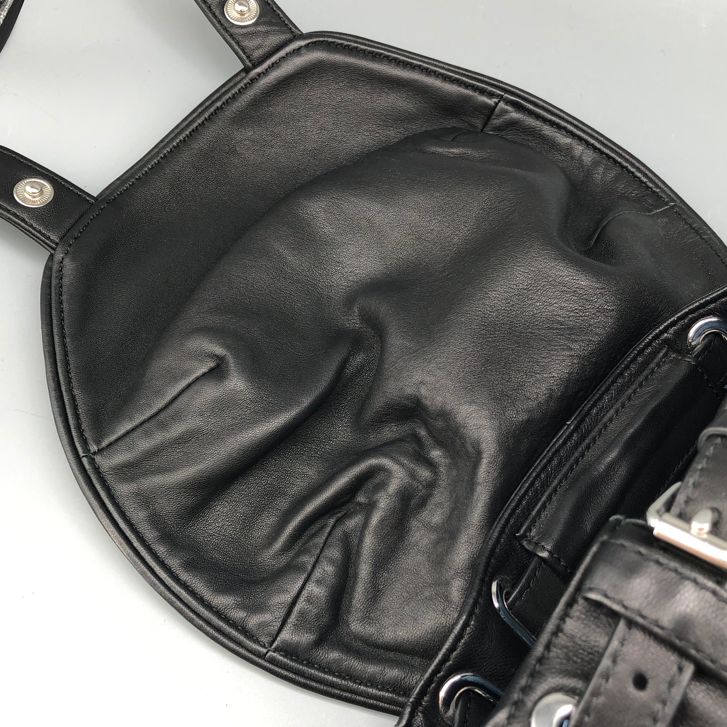 Alexander Wang Marti Backpack Washed Black Lambskin Rhodium Hardware