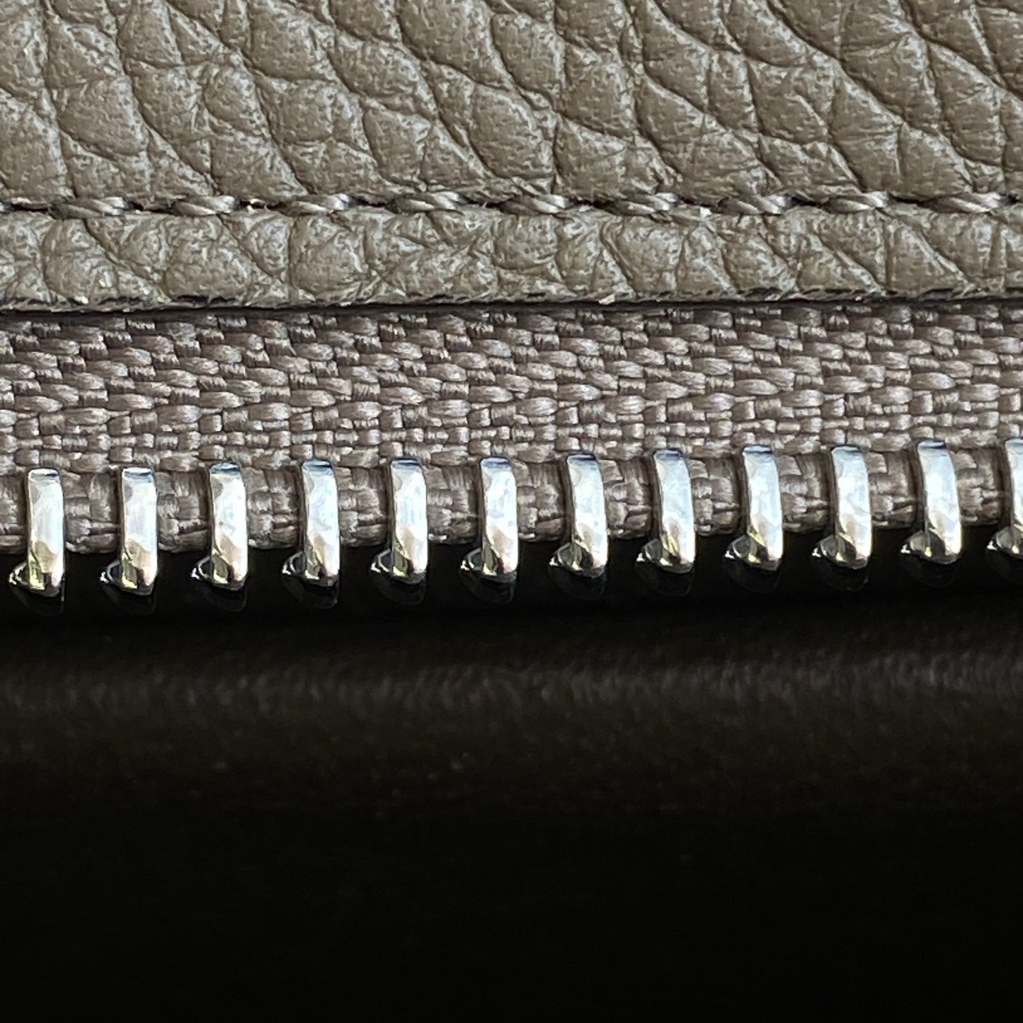 Celine Trapeze Medium Taupe Leather Suede Wing Bag