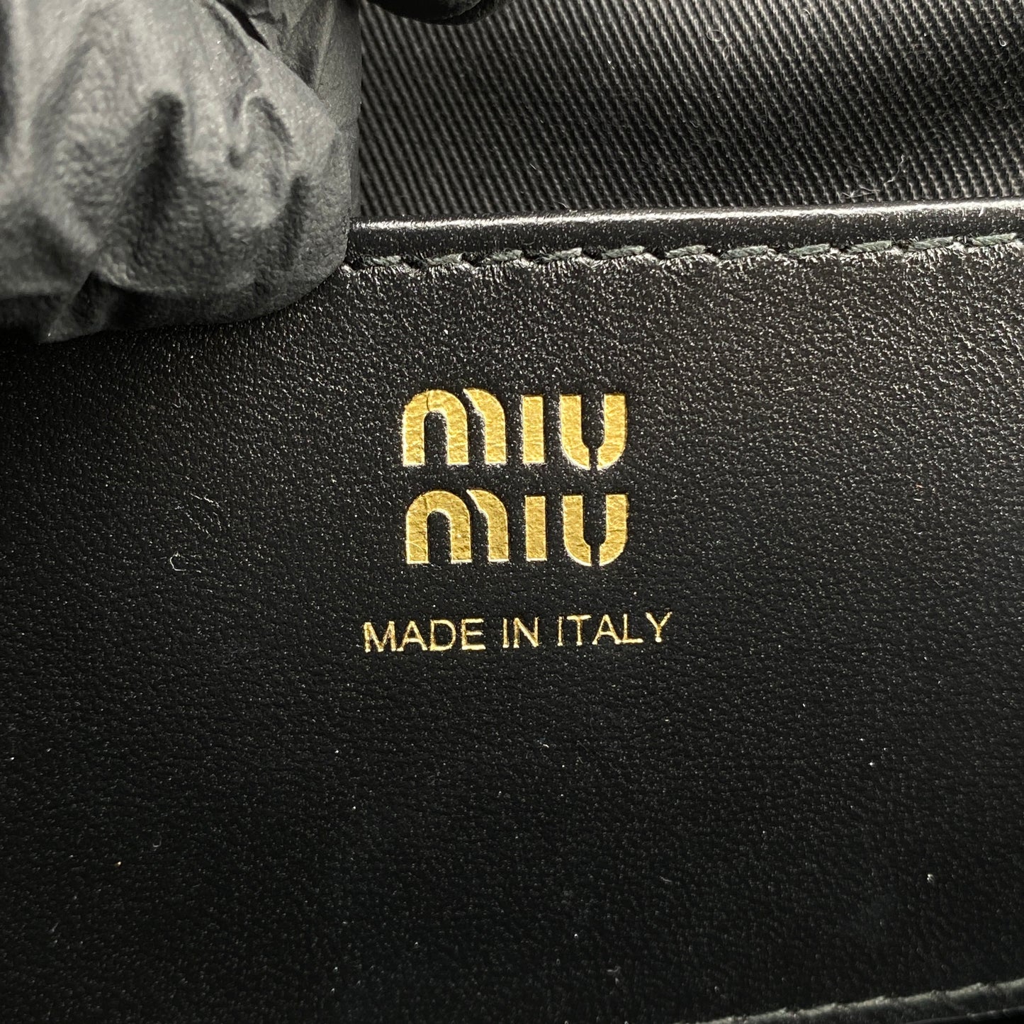 Miu Miu Leopard Print Haircalf Shoulder Bag