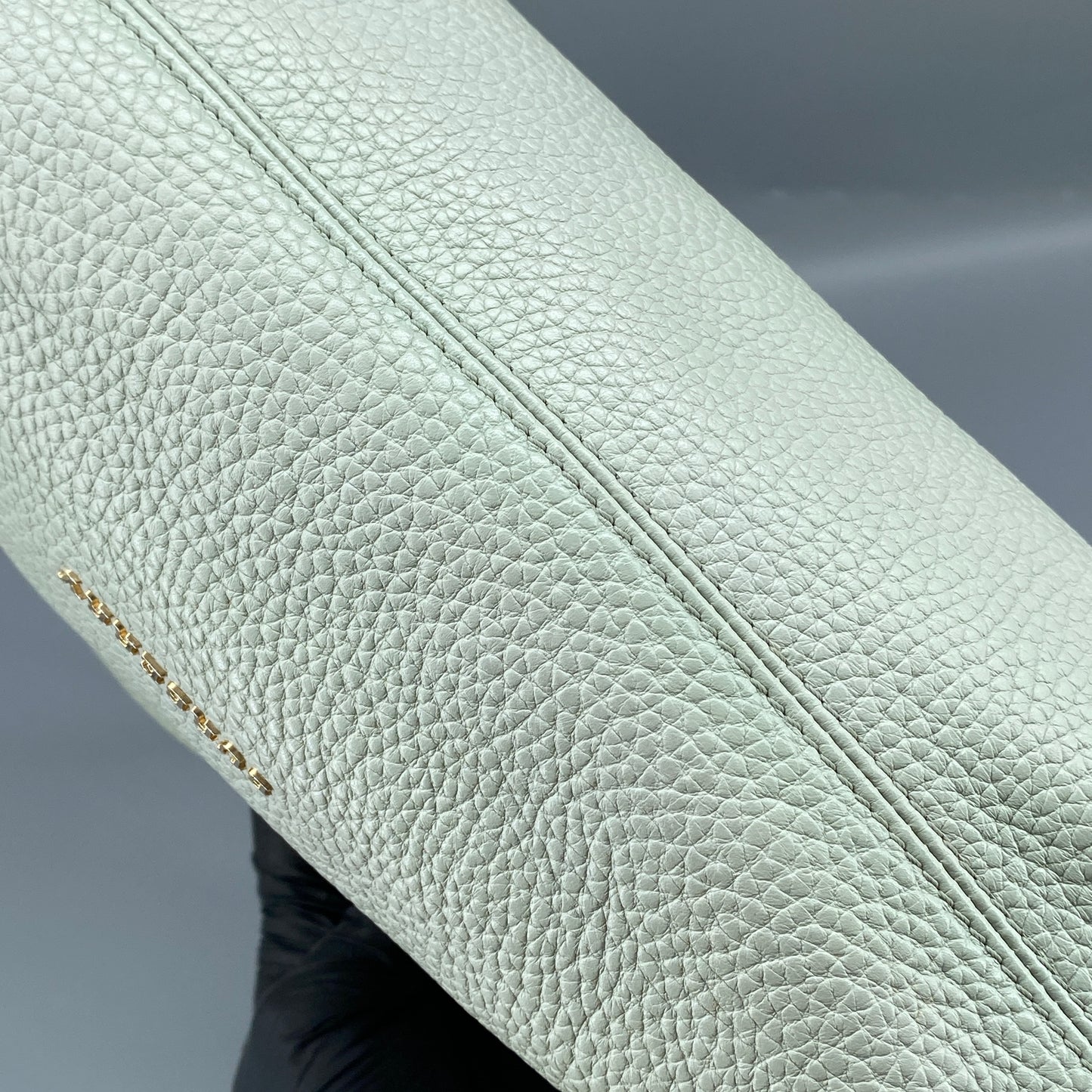 Burberry Mint Green Leather Shoulder Bag