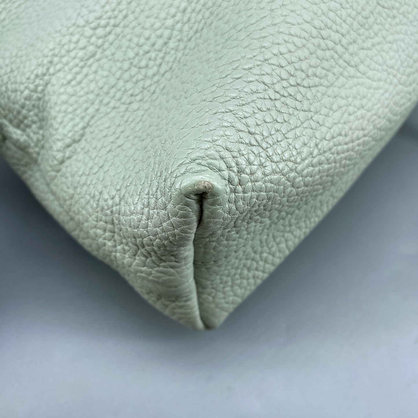 Burberry Mint Green Leather Shoulder Bag