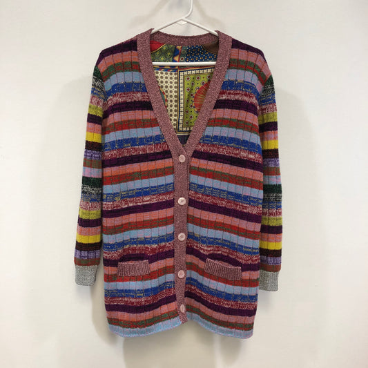 Gucci Multicolor Reversible Cardigan Size S