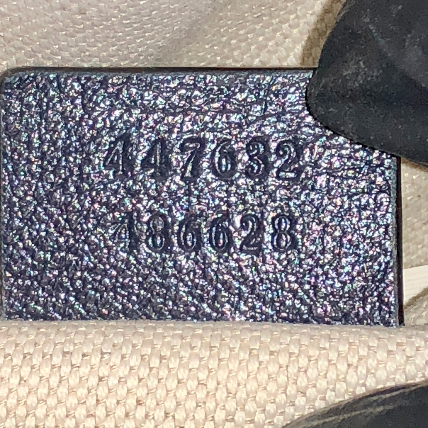 Gucci GG Marmont Small Camera Bag in Blue Diagonal Quilted Canvas