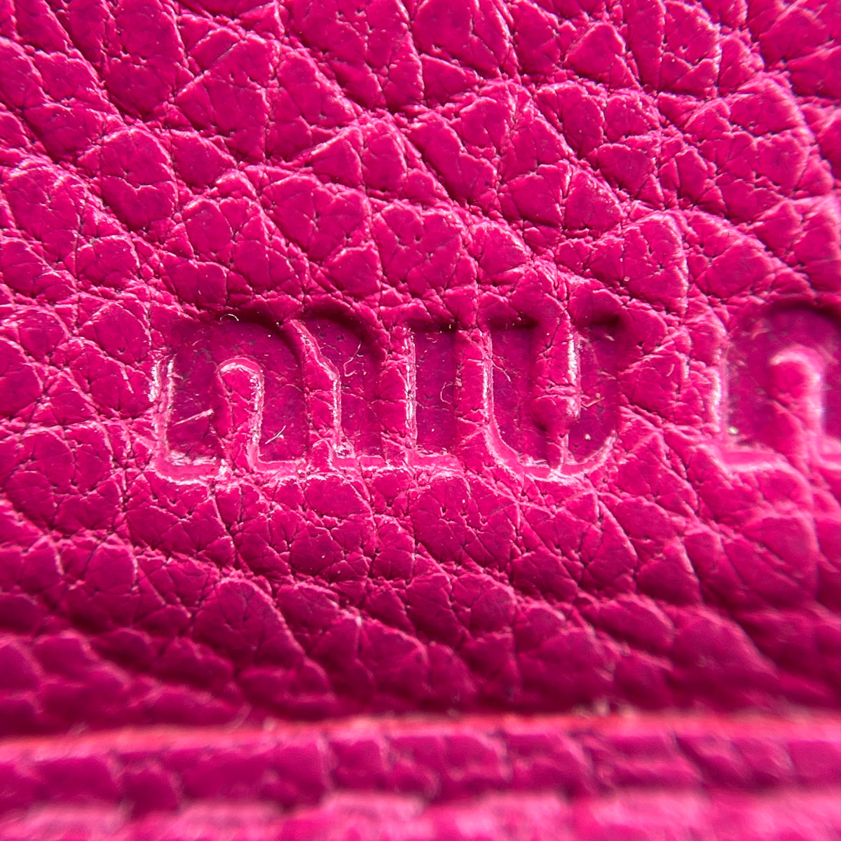 Miu Miu Hot Pink Long Wallet