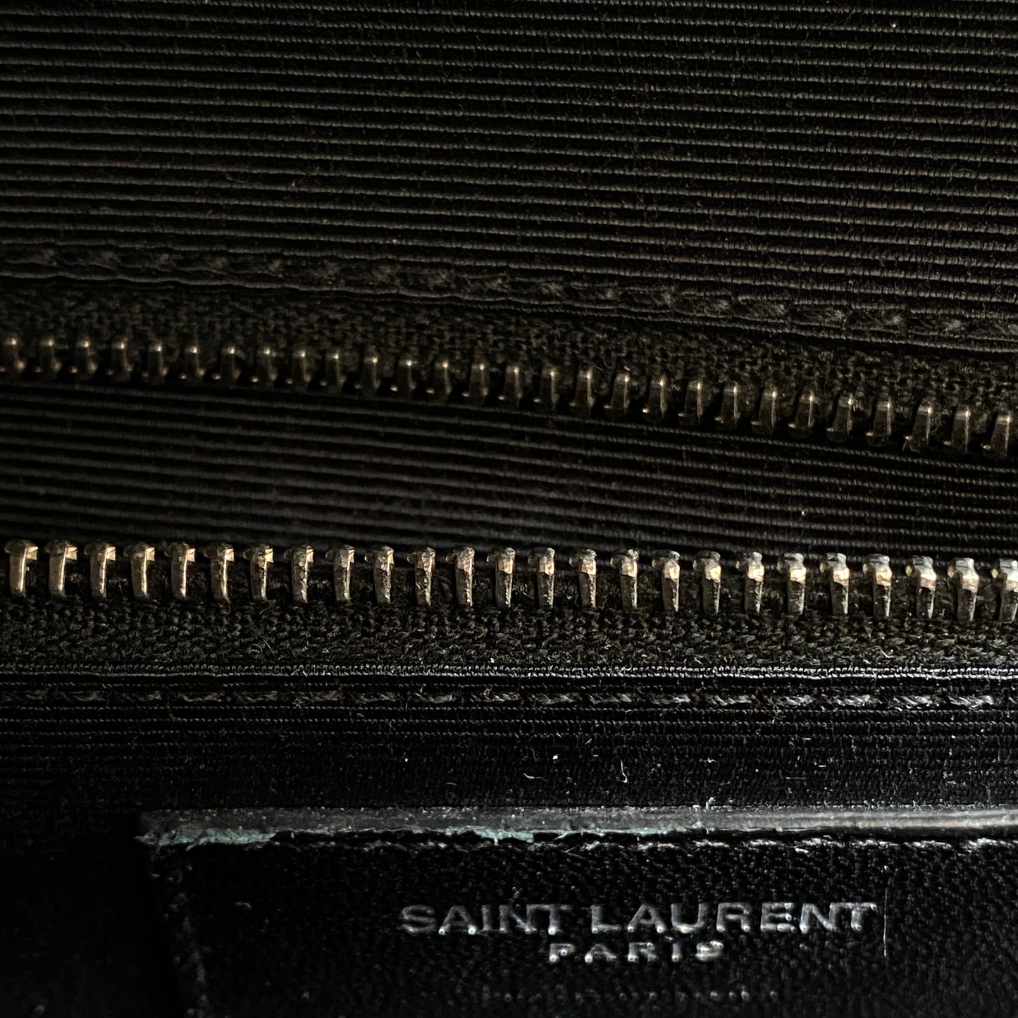 Saint Laurent Envelope Mix Matelassé Grey Chain Shoulder Bag
