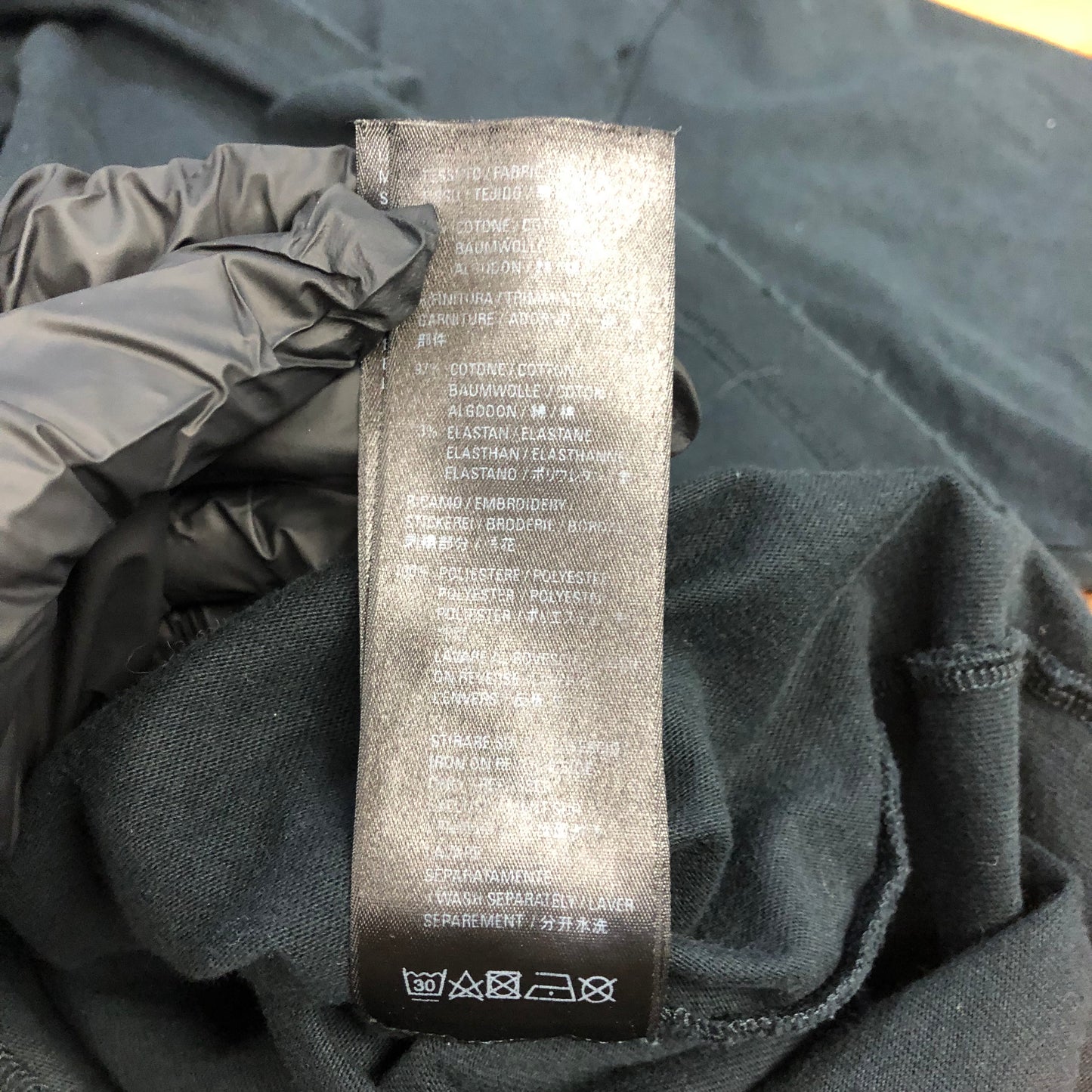 Balenciaga Logo T-Shirt Size XS Black
