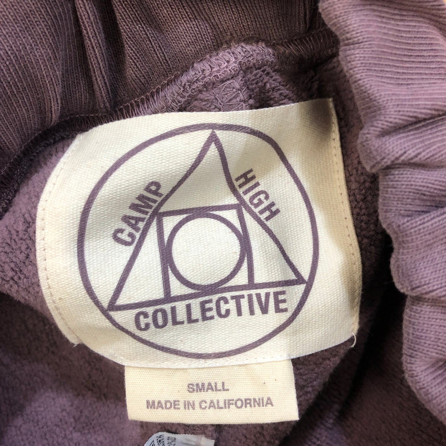 Camp High Collective Purple Graphic Sweatpants Size S