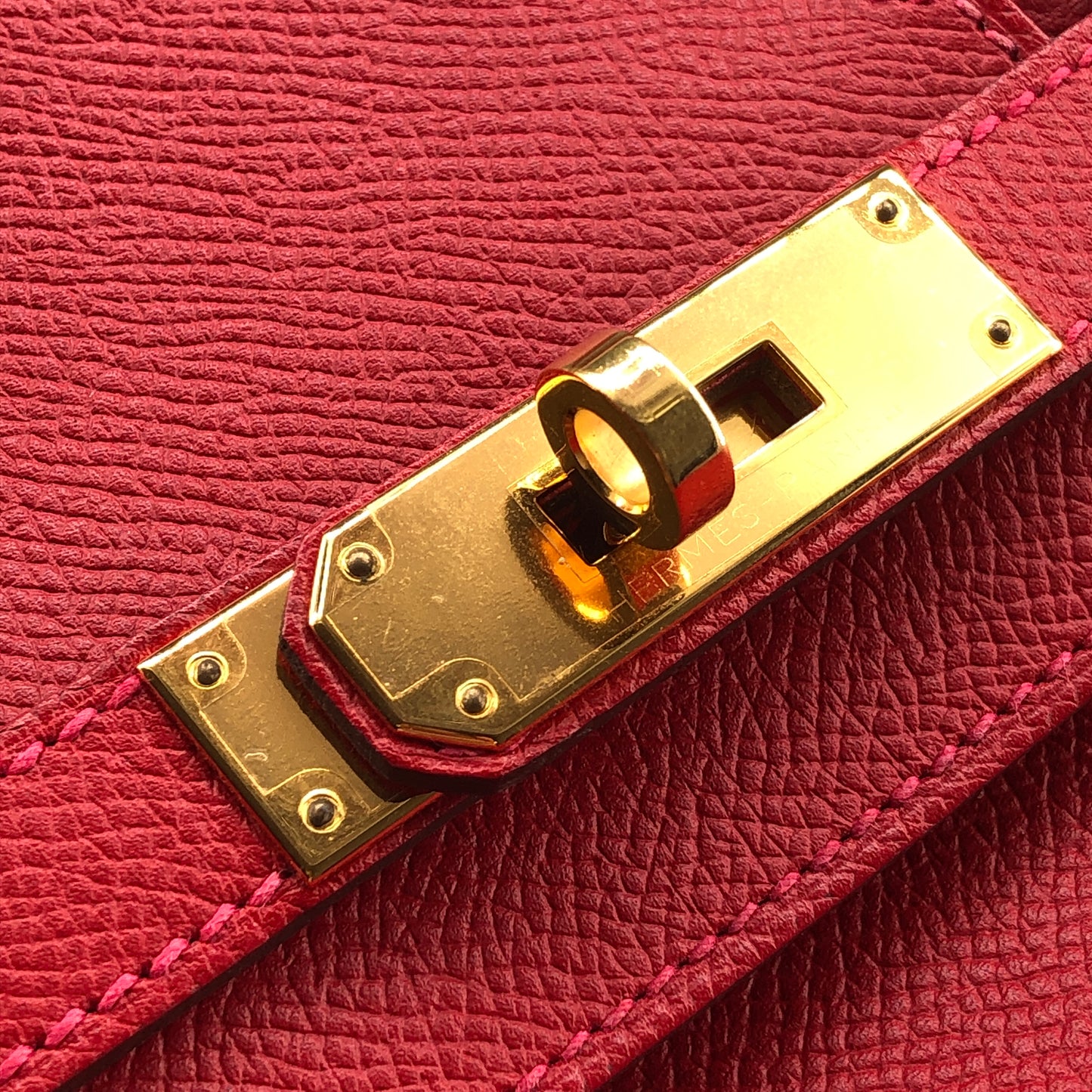 Hermes 2015 Birkin 30  Handbag  Red