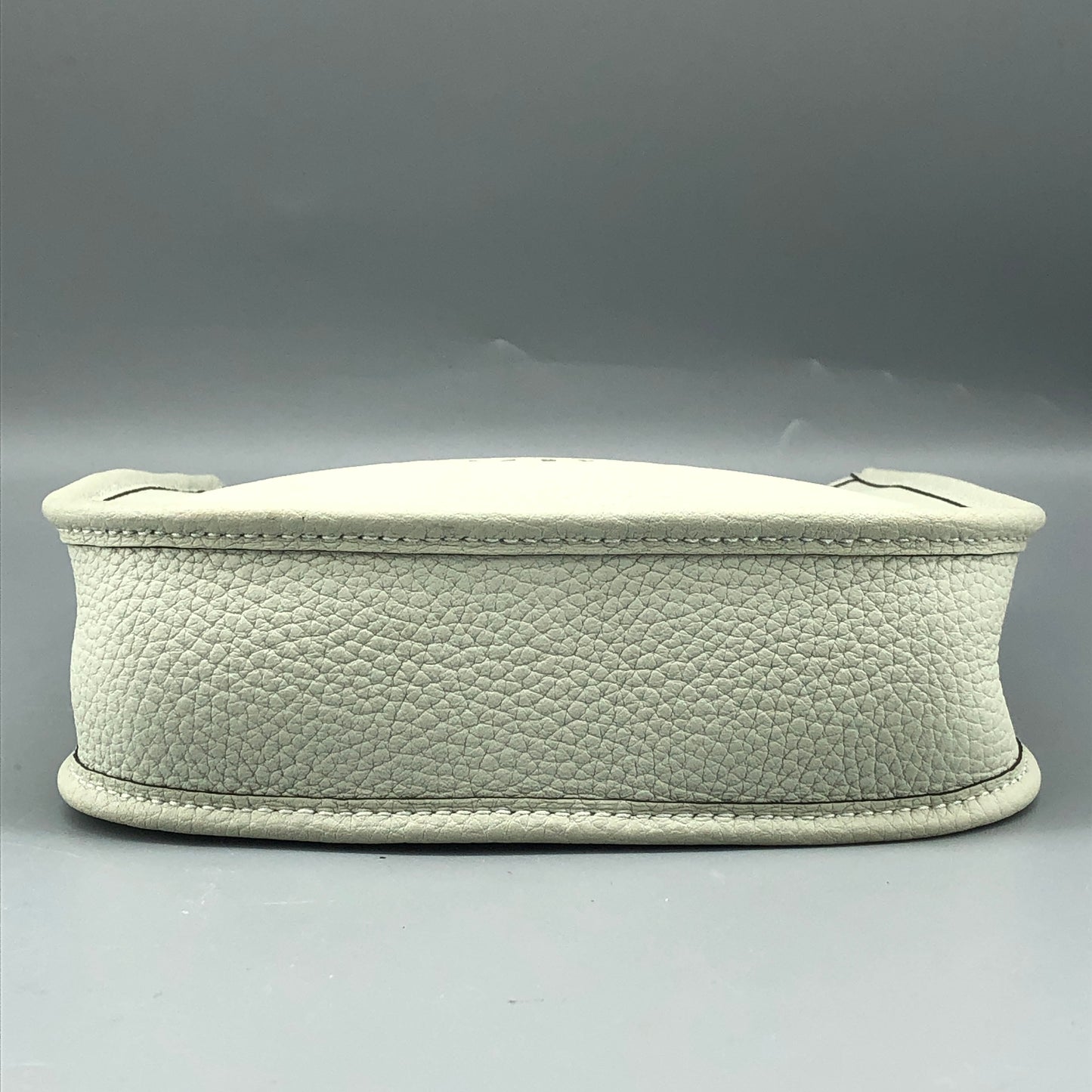 Hermes Mini Evelyne 2024 TPM Light Grey-White tong with Subtle Green Undertone