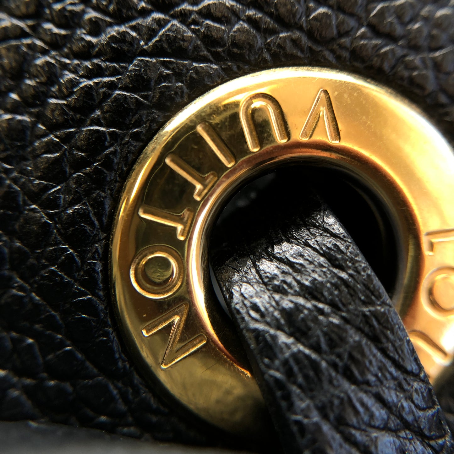Louis Vuitton Monogram Empreinte NeoNoe Bucket Bag Black