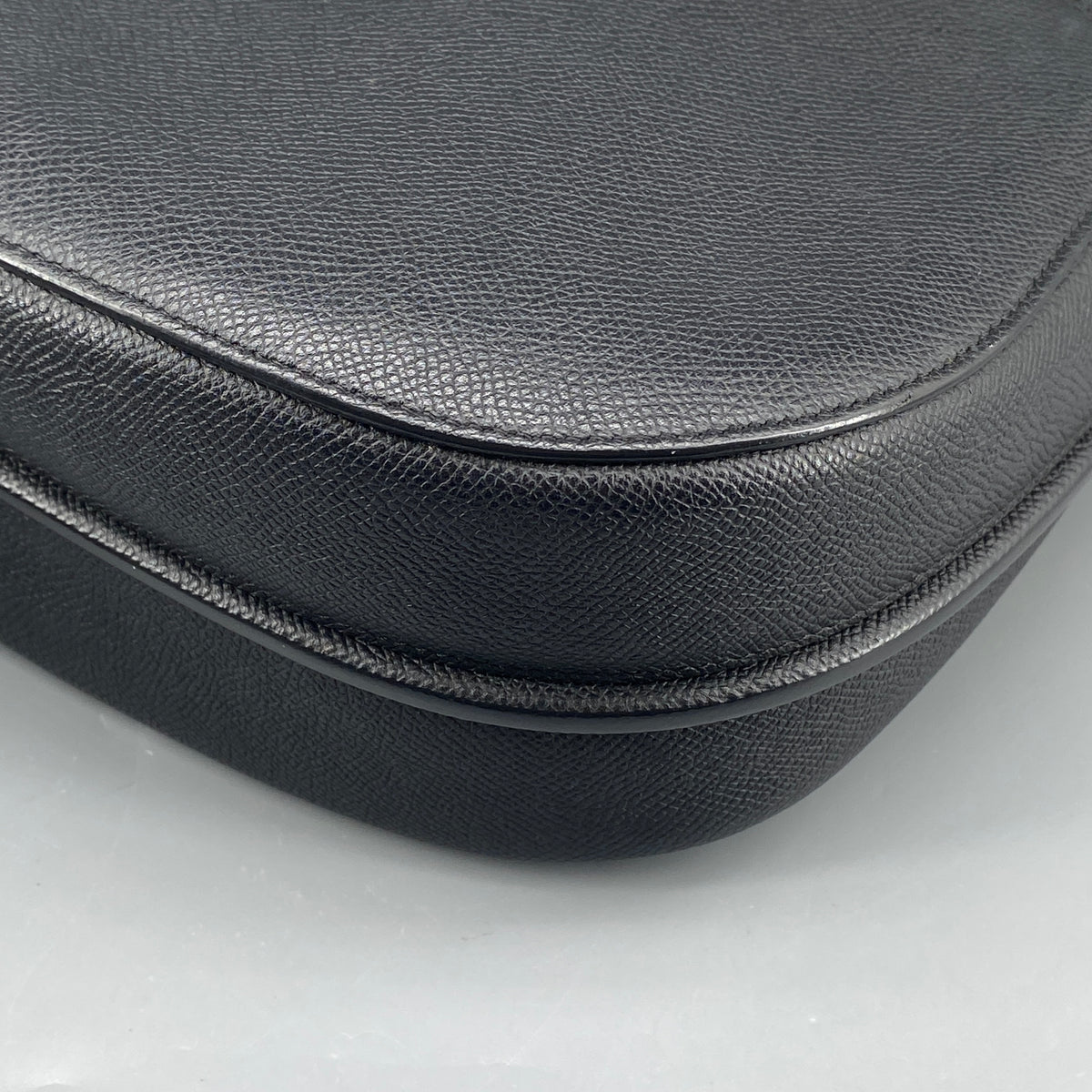 Celine Trotteur Crossbody Bag Black Leather
