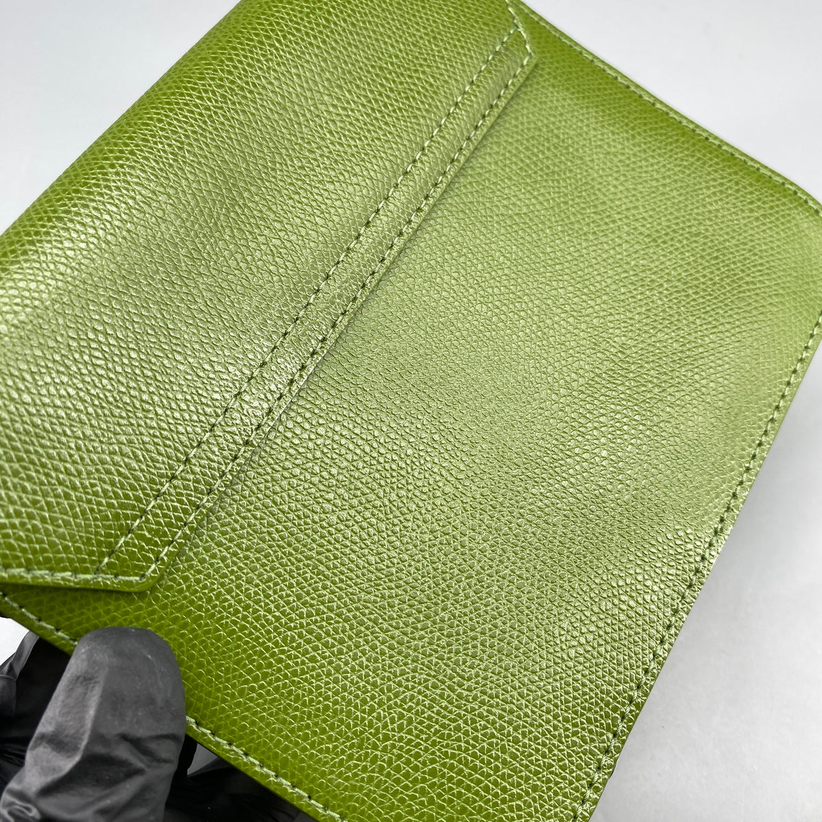 Furla Metropolis Green Leather Crossbody Bag