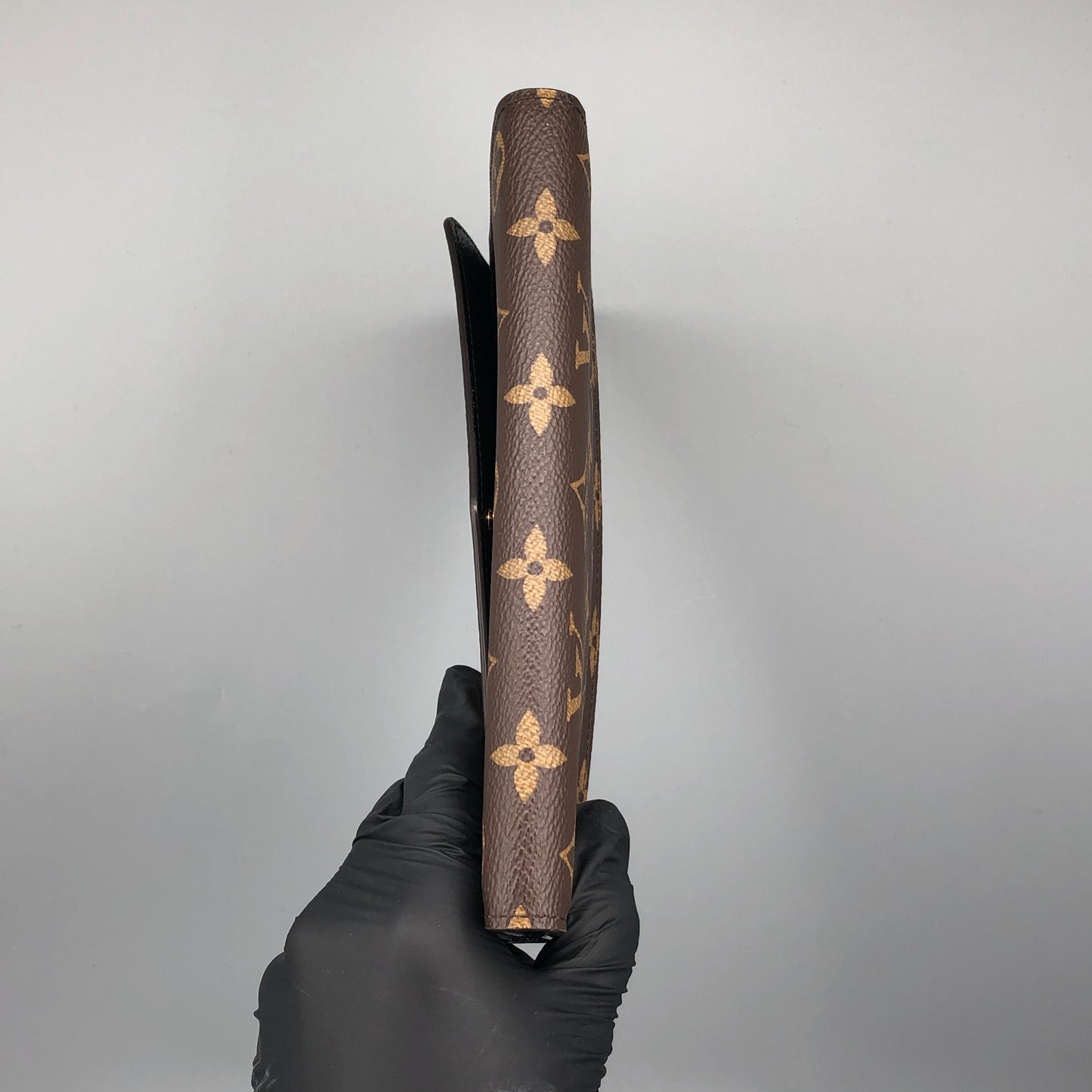 Louis Vuitton Reverse Monogram Sarah Wallet Caramel Brown