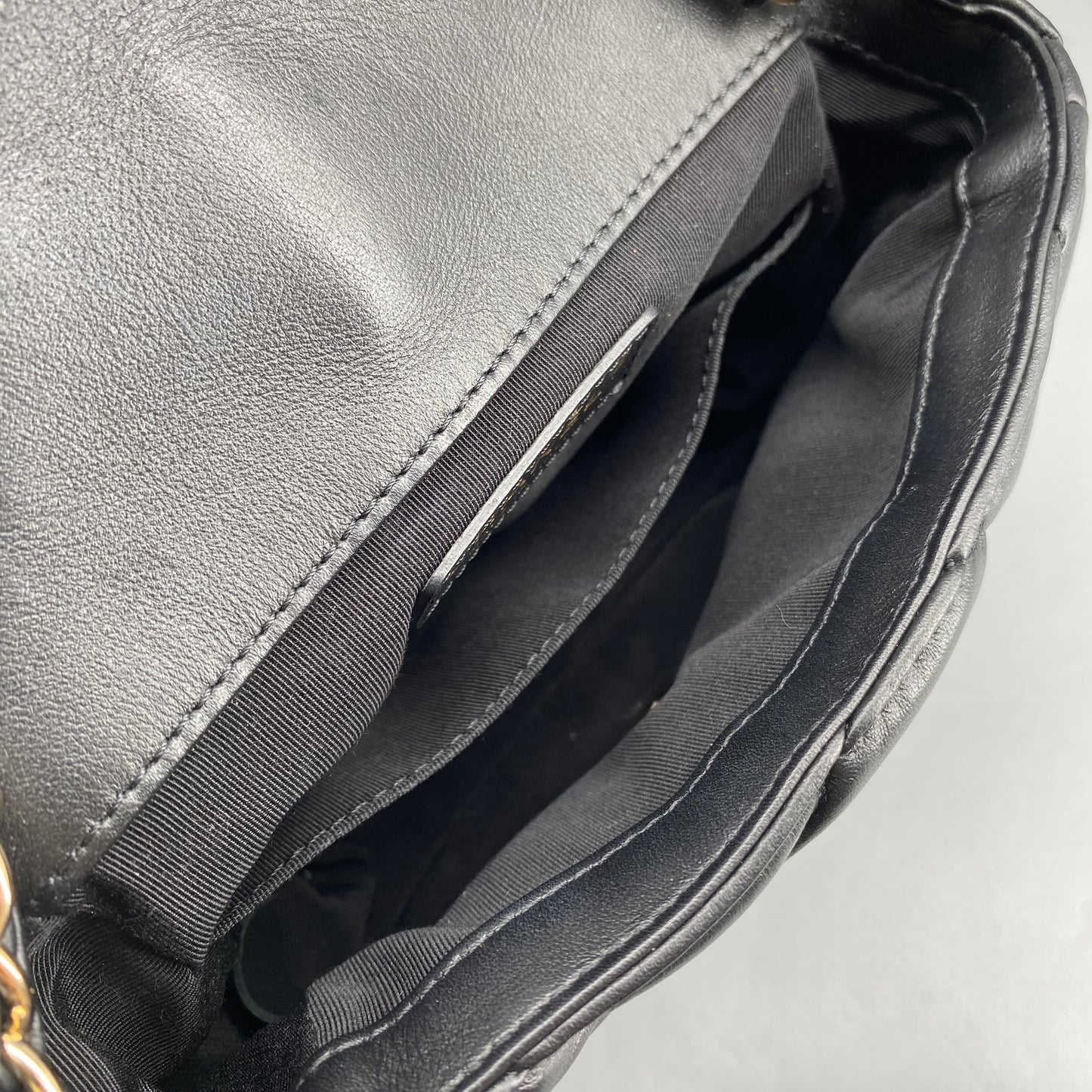 Chanel Black Quilted Bubbly Flap Crossbody Bag