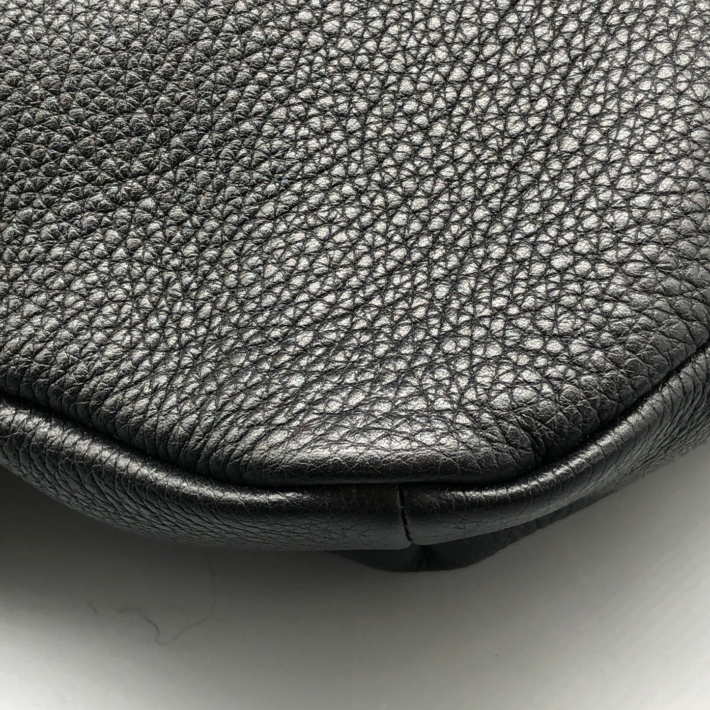 Gucci Print Large Belt Bag in Black Leather