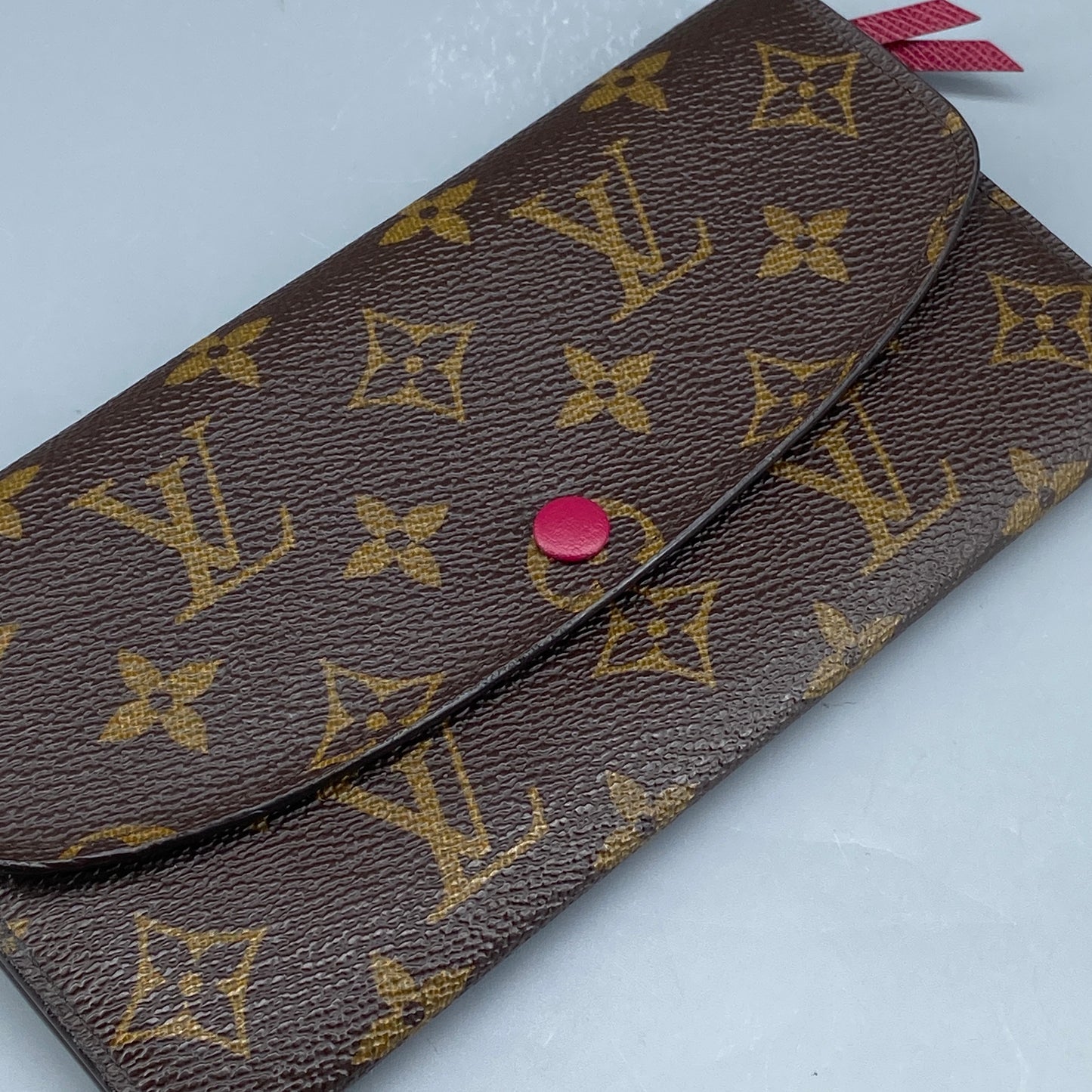 Louis Vuitton Brown Monogram Flap Long Wallet