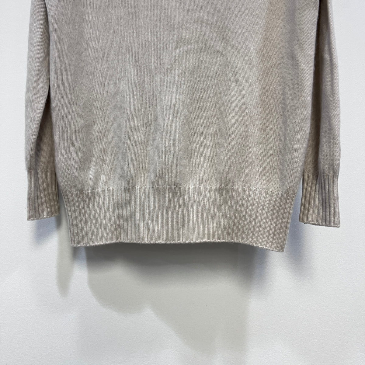 ‘S Max Mara Tan Turtleneck Sweater