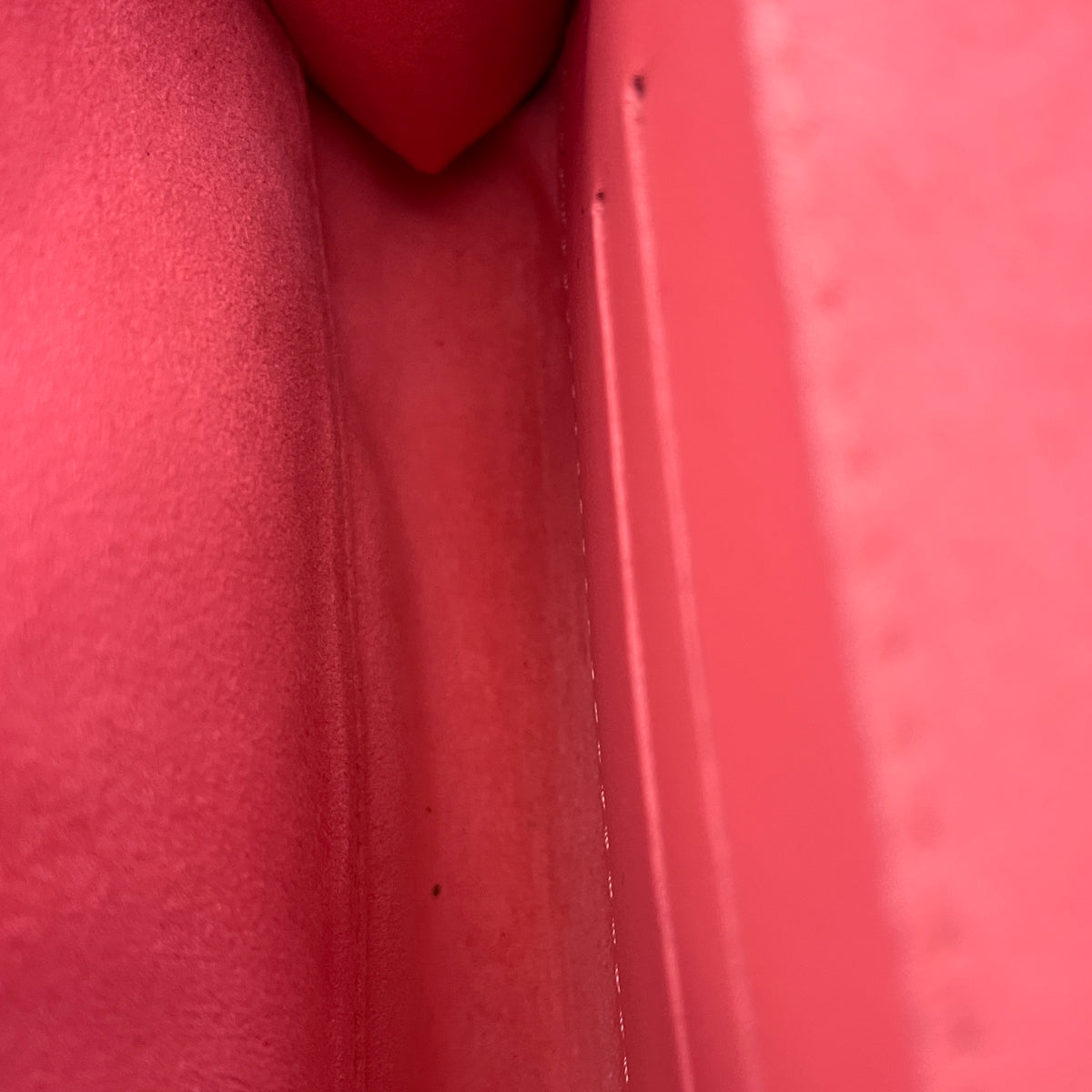 Louis Vuitton Coral Pink Epi Wallet On Chain
